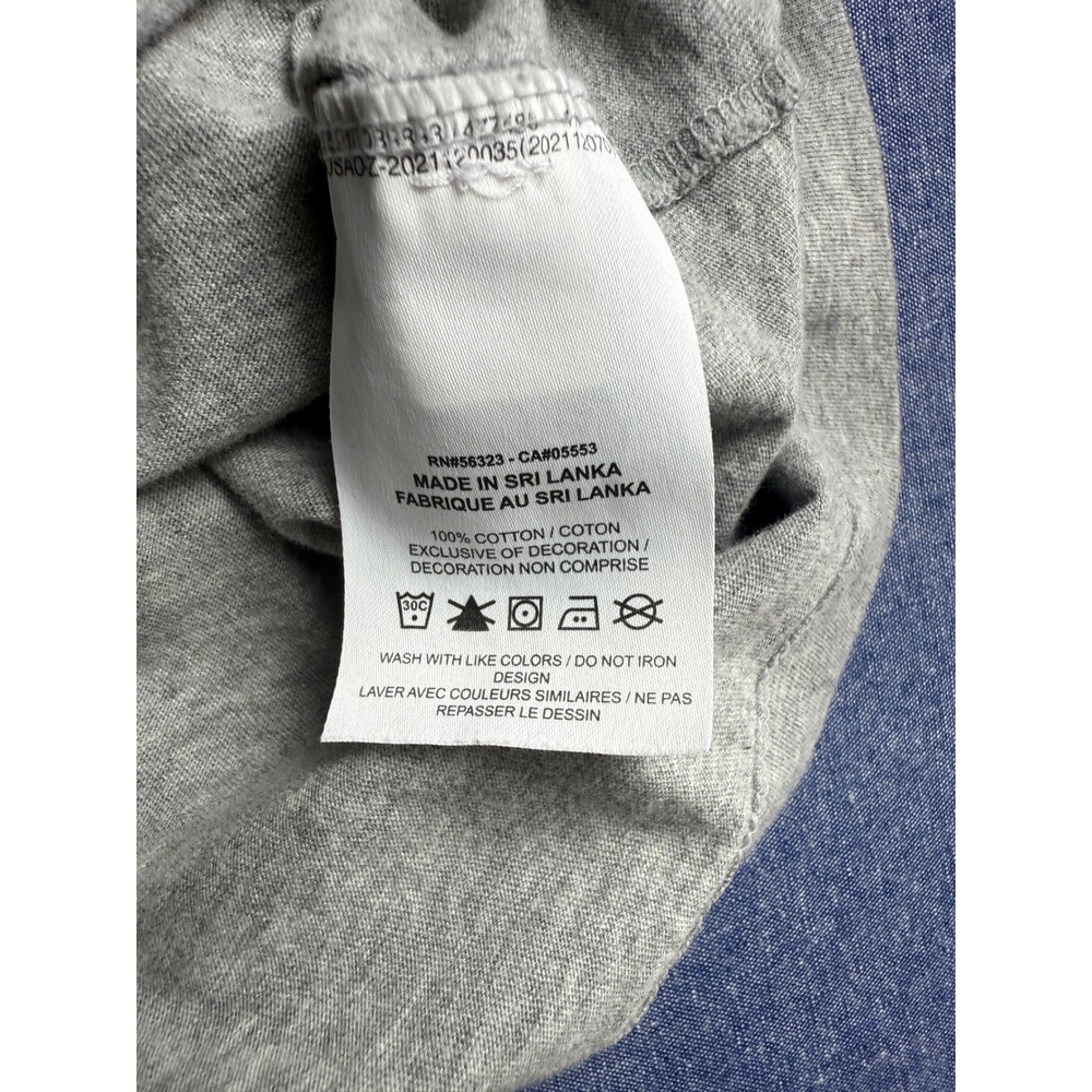 Nike Sportswear Mens Essential Embroidered Logo T-Shirt Gray AR4997-063 Small - Picture 5 of 7